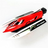 LANCHA ELÉTRICA SPEED BOAT 45KM/H BARCO DE CORRIDA F1 COMPLETO RADIO 2.4GHZ MOTOR BRUSHLESS WLTOYS WL915